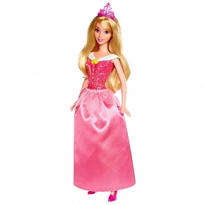 Кукла Спящая Красавица в сверкающем платье, 28 см. (Mattel, bbm24-x9333)